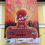 Republic - afiș concert Radio GAGA