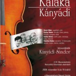 Kaláka - Afiș seară muzicală